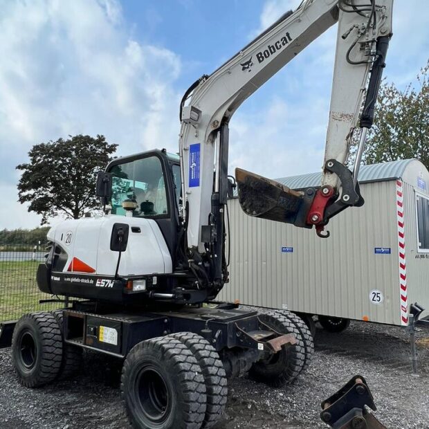 Bobcat Mobilbagger Typ E 57 W - Ansicht 2