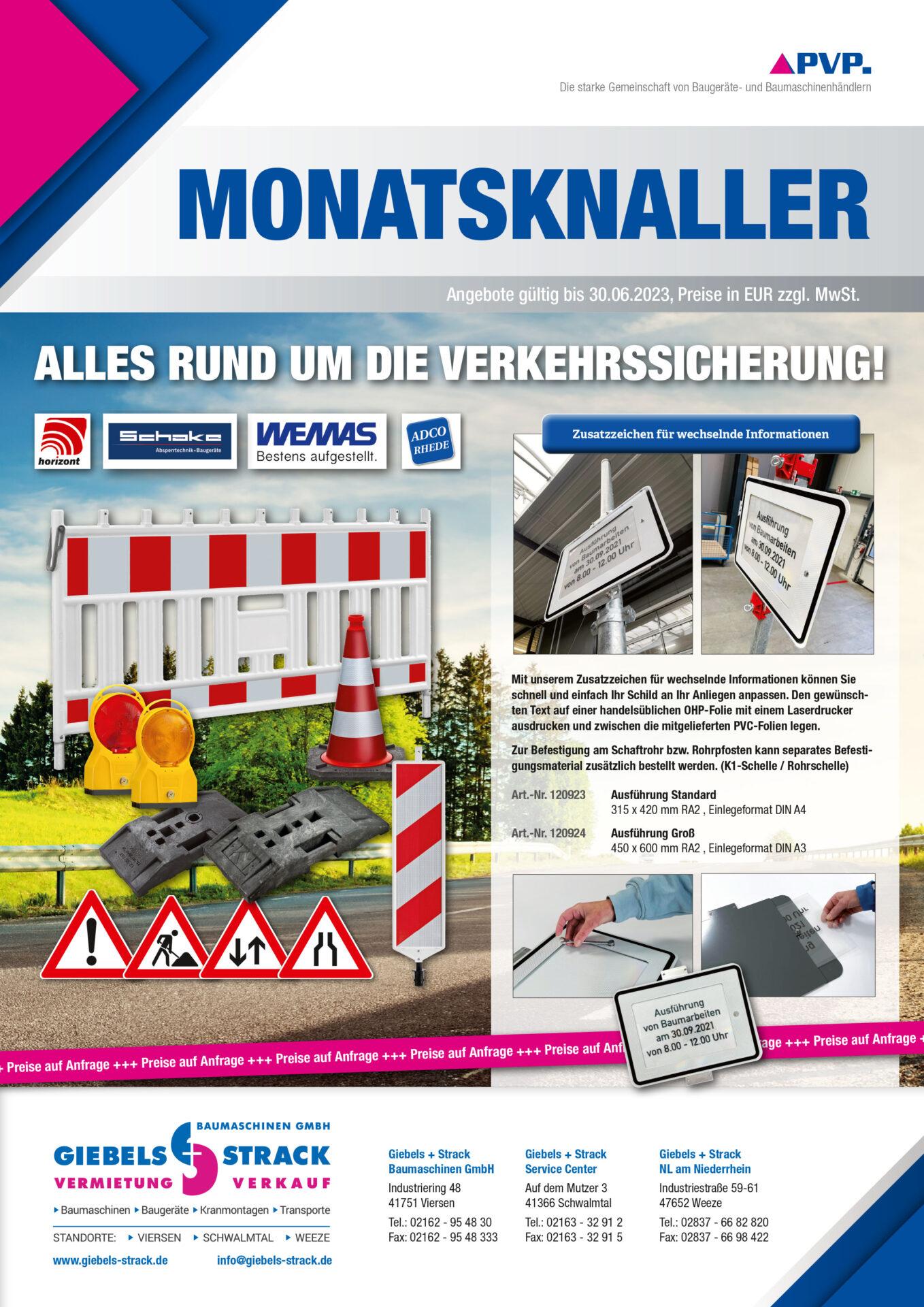 Monatsknaller Juni 2023