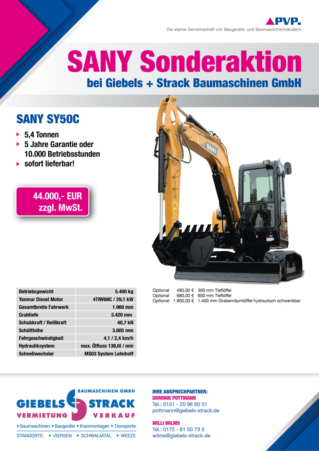 SANY SY50C